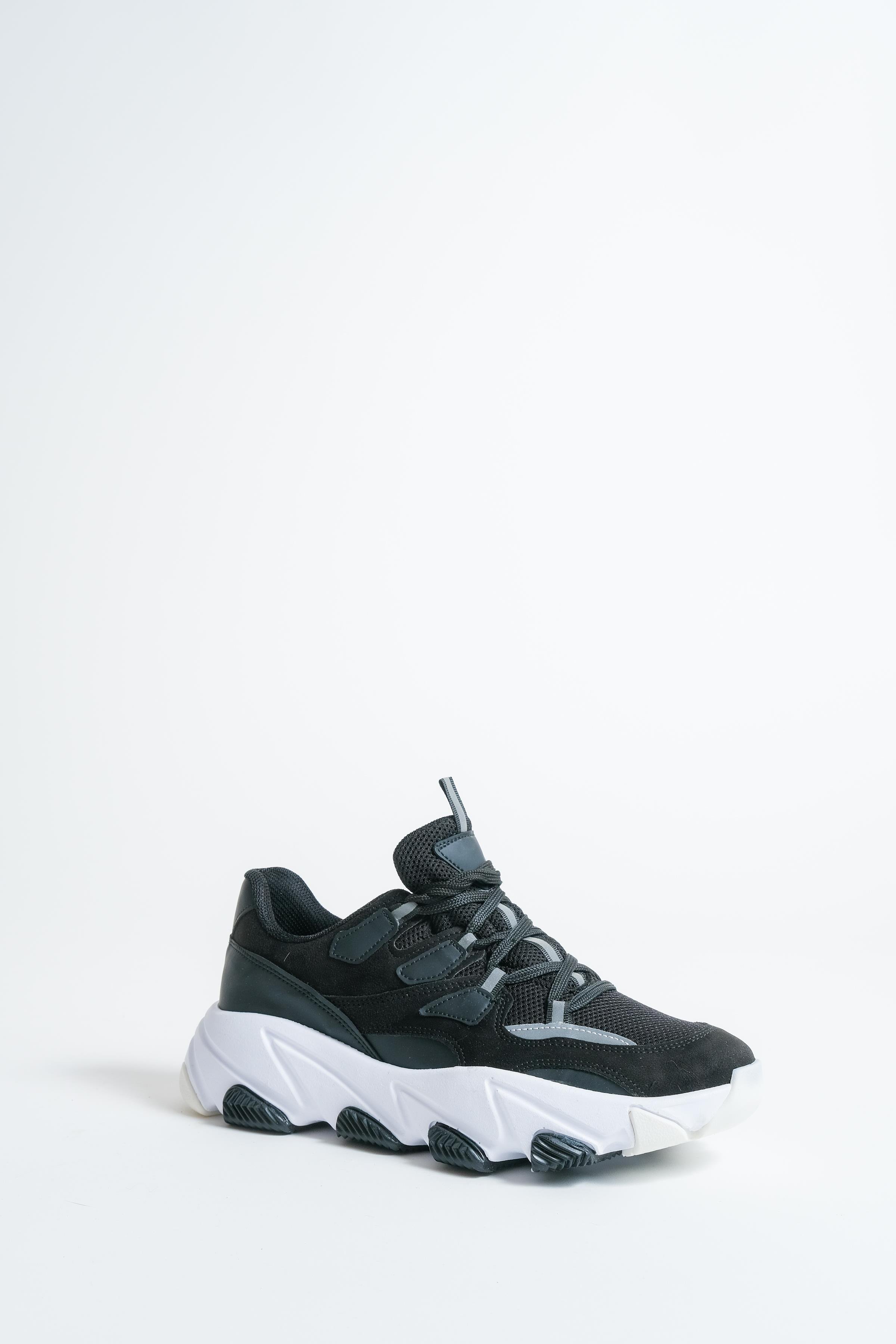 Luke Siyah Kadın Spor Ayakkabı